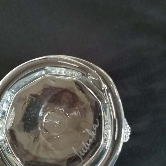 2 Juliska Cameron Double Old Fashioned Glasses READ 4"X4" (b) - Picture 12 of 15